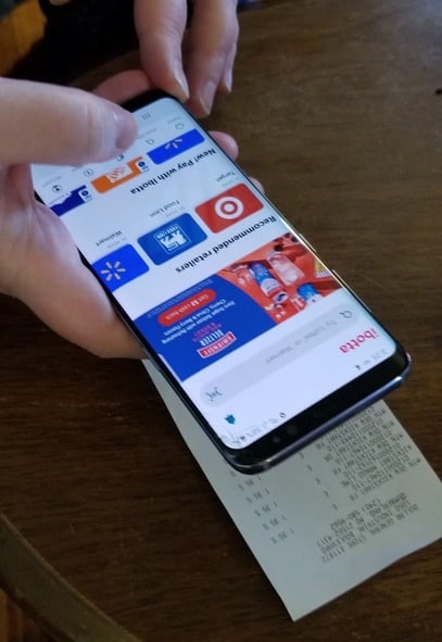 Ibotta App Redeem Receipt