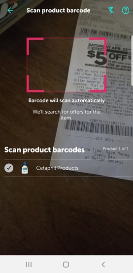 Ibotta App Scan Barcode