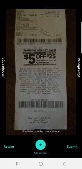 Ibotta App Scan Receipt and Barcode