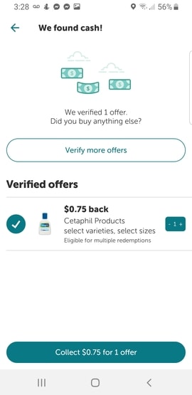 Ibotta App Verify Offer