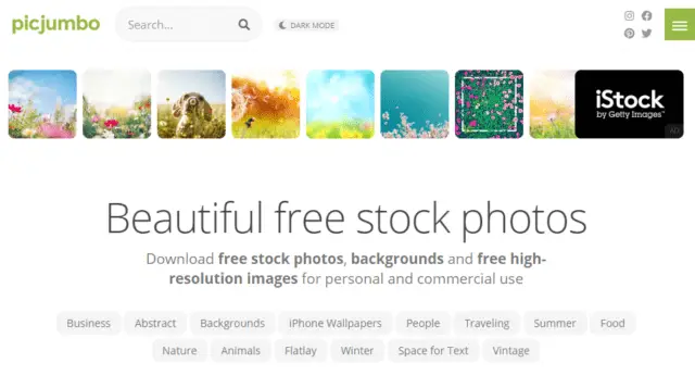 PicJumbo free stock photos