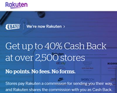EBate Rakuten - How does Rakuten work