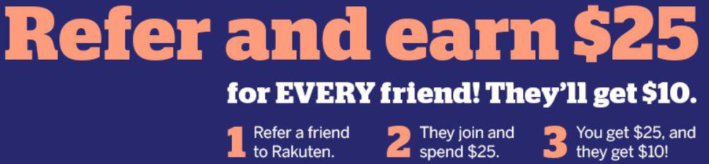 Rakuten friend referral