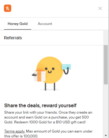 Honey referral