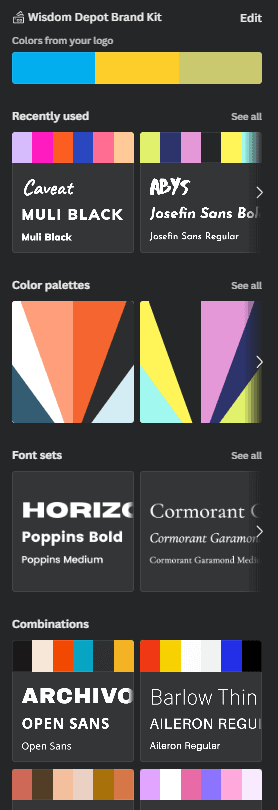 Canva Styles