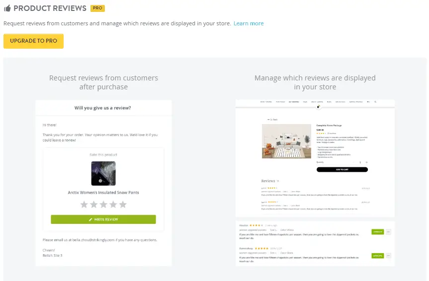 Strikingly customer product reviews