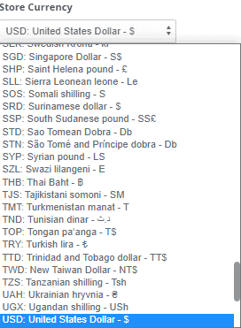 Strikingly supported currency